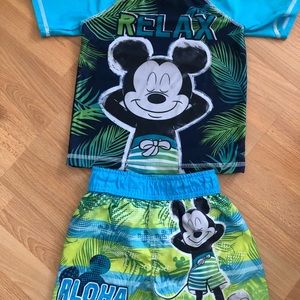 Mickey Mouse swim wear